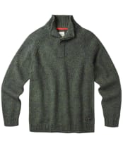 Men's Aubin Firsby Button Neck Sweater - Khaki