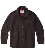 Men's Aubin Nettleham Wool Jacket - Chocolate Herringbone