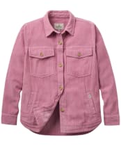 Women's Passenger Clothing Stella Heavyweight Cord Long Sleeve Shirt - Pink Haze