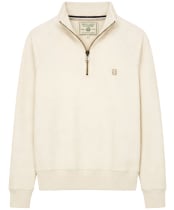 Women's Holland Cooper Burford Quarter Zip Sweat - Ecru