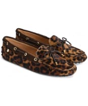 Fairfax & Favor Henley Driving Shoes - Leopard