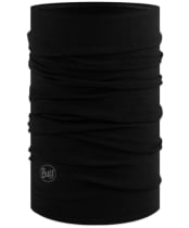 Buff Merino Midweight Necktube Gaiter - Black