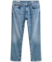Men's GANT Regular Fit Jeans - Semi Light Worn In