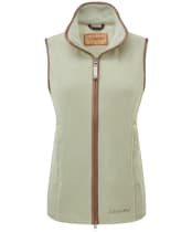 Women's Schöffel Lyndon Fleece Gilet - Sage Green