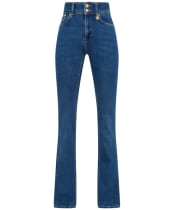 Women's Holland Cooper High Rise Flared Jeans - Denim