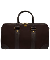 Women's Holland Cooper Regency Holdall - Dark Chocolate Suede