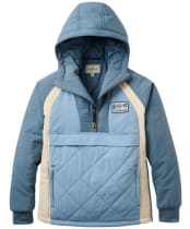  Women's Passenger Clothing Ocean 2.0 Recycled Insulated 1/2 Zip Jacket - Stormy Blue / Faded Denim