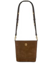 Holland Cooper Country Crossbody Bag - Lichen Suede