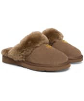 Women's Holland Cooper Classic Shearling Slipper - Mink