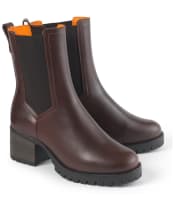 Women's Fairfax & Favor Heeled Boudica Boot - Mahogany