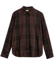 Women's Barbour Wynn Shirt - Rustic Shadow Tartan