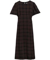 Women's Barbour Wynn Midi Dress - Rustic Shadow Tartan