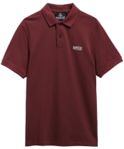 Men's Barbour International Essential Polo - Red Mahogany