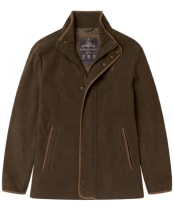 Men's Holland Cooper Fleece Field Jacket - Khaki