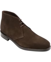  Men's Loake Pimlico Chukka Boot - Dark Brown Suede
