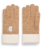 Women's Holland Cooper Chelsea Knitted Glove - Camel