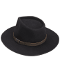 Men's Barbour Crushable Bushman Hat - Black