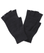 Barbour Fingerless Gloves- Black