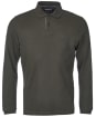 Men’s Barbour Long Sleeved Sports Polo Shirt - Forest