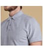 Men's Barbour Sports Polo 215G - Grey Marl