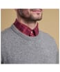 Men’s Barbour Tisbury Crew Neck Sweater - Light Grey