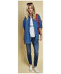 Women's Barbour Pembrey Shirt - Full model shot