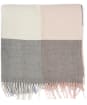 Women’s Barbour Pastel Check Scarf - Blue / Pink / Grey