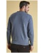 Men’s Barbour Tisbury Crew Neck Sweater - Chambray Blue