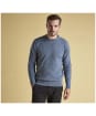 Men’s Barbour Tisbury Crew Neck Sweater - Chambray Blue