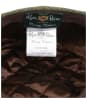 Men’s Alan Paine Combrook Waterproof Extended Peak Tweed Cap - Lagoon