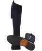 Women's Fairfax & Favor Flat Regina Boots - Navy Blue Suede