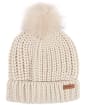 Women’s Barbour Saltburn Scarf and Beanie set - Pearl