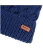 Women’s Barbour Penshaw Cable Beanie - Navy