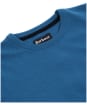 Men’s Barbour Tisbury Crew Neck Sweater - Blue Steel