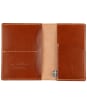 Fjallraven Leather Passport Cover - Leather Cognac