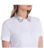 Women's Barbour Malvern Polo Shirt - New White