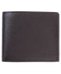 Men's Barbour Amble Leather Billfold Wallet - Dark Brown