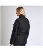 Women's Barbour International Tourer Polarquilt Jacket - Black