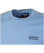 Men's Barbour International Small Logo Tee - Powder Blue
