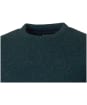 Men's Barbour Tisbury Crew Neck Sweater - Dark Aqua