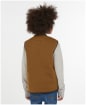 Barbour Children's Beaufort Waistcoat / Zip-in Liner, 2-9yrs - Brown