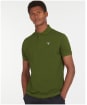 Men's Barbour Sports Polo 215G - Rifle Green