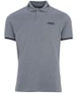 Men's Barbour International Essential Tipped Polo Shirt - Anthracite Marl