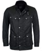 Men's Barbour International Duke Wax Jacket - Black