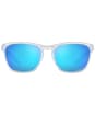 Oakley Manorburn Prizm Sapphire Sunglasses - Polished Clear