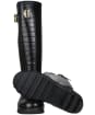 Women’s Holland Cooper Sherpa Lined Regency Wellingtons - Black Croc