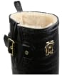 Women’s Holland Cooper Sherpa Lined Regency Wellingtons - Black Croc