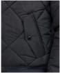 Men’s Barbour International Steve McQueen Quilted Merchant Jacket - Black