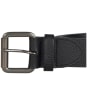Barbour Allaton Leather Belt - Black Pebble