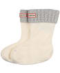 Hunter Recycled Mini Cable Boot Socks – Short - Hunter White / Pale Grey